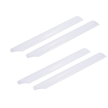 2 Pairs Carbon Fiber 325mm Lightweight Main Blades for Align Trex Electric 450 RC Helicopter 325 Quadcopter Airplane TIML66 TIML66