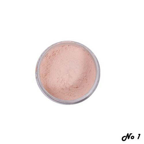 2 in1 Bare Facial Compact Skin Make up Loose Mineral Powder Sponge Puff 18g 3 Colors TIML66