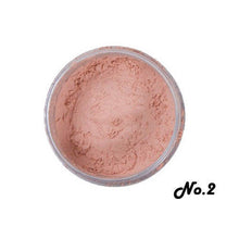 2 in1 Bare Facial Compact Skin Make up Loose Mineral Powder Sponge Puff 18g 3 Colors TIML66