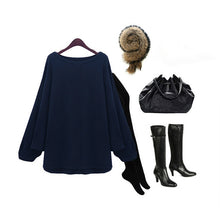 fshion women blouses celebrity style knitted blouse batwing sleeve loose casual pullovercasual shirts blusas TIML66