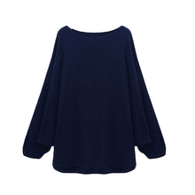 fshion women blouses celebrity style knitted blouse batwing sleeve loose casual pullovercasual shirts blusas TIML66