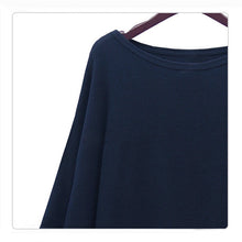 fshion women blouses celebrity style knitted blouse batwing sleeve loose casual pullovercasual shirts blusas TIML66