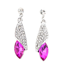 Style Retro Jewelry Crystal Earrings Luxurious Desert Light Sea Thought Rhinestone Earring for Woman Girls TIML66 TIML66
