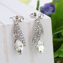 Style Retro Jewelry Crystal Earrings Luxurious Desert Light Sea Thought Rhinestone Earring for Woman Girls TIML66 TIML66