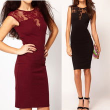 women clothing lace sleeveless sexy lace dress plus size xxl womens dress TIML66