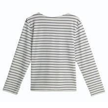 t-shirts women striped tie tops v neck lace up long sleeves pullovercasual top shirt white camisas femininas TIML66