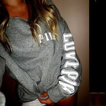 women hoodies pink letter print hoodie frenchterry sweatshirts harajuku tracksuit tops pullovers TIML66