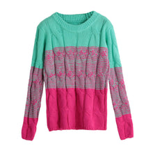women knitted sweatercandycolor o neck long sleeve casual pullover women tops knitwear 5colors TIML66