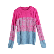 women knitted sweatercandycolor o neck long sleeve casual pullover women tops knitwear 5colors TIML66