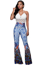 Women High Waist Wide Leg Palazzo Pants Long Pants Casual Flare Palazzo Trousers Floral Classic Flare Pants TIML66 TIML66
