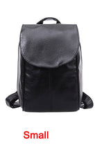 women pu black leather backpacks school bags students back bag ladies travel bags package mochila feminina TIML66
