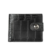 Men Wallet PU Leather Portemonnee Crocodile Emboss Purse With ID Credit Card Holder BlackCoffee Portafoglio TIML66 TIML66
