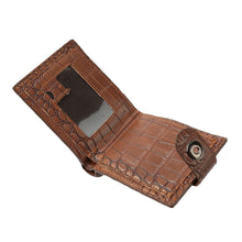 Men Wallet PU Leather Portemonnee Crocodile Emboss Purse With ID Credit Card Holder BlackCoffee Portafoglio TIML66 TIML66