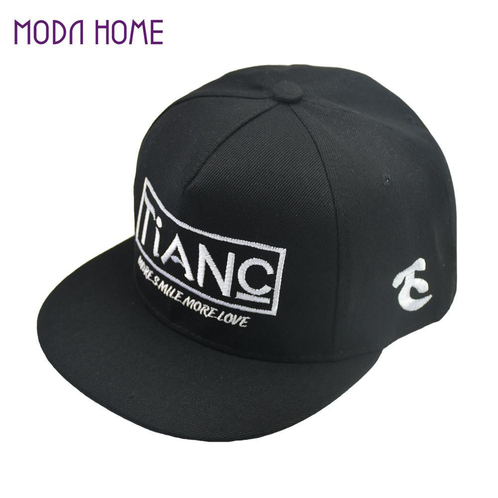men women snapback baseball cap letter embroidery snap back flat hat baseball hip pop dance cap hockey hat TIML66