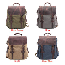 Men Canvas Backpack College Student School Backpack Amy Bags For Teenagers Vintage Mochila Casual Travel Daypack TIML66 TIML66