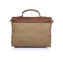 Men Retro Canvas Crossbody Bag Leather Cover Buckle Designer Handbags Casual Messenger Bag Shoulder Bags TIML66 TIML66