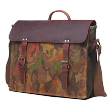 Men Women Messenger Bags Retro Canvas Crossbody Bag Camouflage Cover Zipper Multi-Pockets Vintage Shoulder Bag TIML66 TIML66