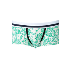 Sexy Men Printed Boxers U Convex Pouch Spandex Shorts Trunks Underpants Low Waist Underwear Gay Ropa Interior TIML66 TIML66