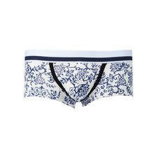 Sexy Men Printed Boxers U Convex Pouch Spandex Shorts Trunks Underpants Low Waist Underwear Gay Ropa Interior TIML66 TIML66