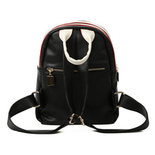 Students PU Leather Cute Bear Backpack Preppy Style Shoulder Bags Classic Bag Girls Mini Black Bags Mochila Feminina TIML66 TIML66