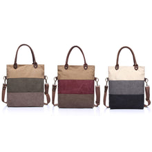 Designer Women Canvas Shoulder Bag Ladies Large Capacity Handbag Adjustable Strap Leather Zipper Shopping Crossbody Bag TIML66 TIML66