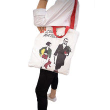 Designer Women's Canvas Tote Bag Woman Tote Shopping Bag Character Printed Shoulder Bag Ladies Handbags Bolsos TIML66 TIML66