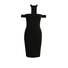 elegant black stretchy casual dress women club party backless sexy bodycon dress girls short mini pencil vestidos TIML66