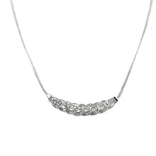 jewelry rhinestone crystal hemp flower pendant necklace statement necklace clavicle chain bib jewelry for women TIML66