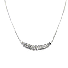 Jewelry Rhinestone Crystal Hemp Flower Pendant Necklace Statement Necklace Clavicle Chain Bib Jewelry  TIML66 TIML66