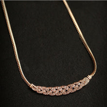 jewelry rhinestone crystal hemp flower pendant necklace statement necklace clavicle chain bib jewelry for women TIML66