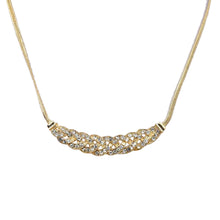 Jewelry Rhinestone Crystal Hemp Flower Pendant Necklace Statement Necklace Clavicle Chain Bib Jewelry  TIML66 TIML66