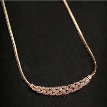 Jewelry Rhinestone Crystal Hemp Flower Pendant Necklace Statement Necklace Clavicle Chain Bib Jewelry  TIML66 TIML66