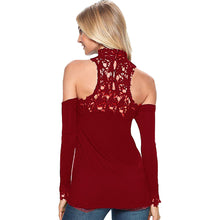 Long Sleeve Women Blouses Hollow Out Crochet Lace Casual Tops Plus Size Shirts Women Lace Blouse Blusa Cothing TIML66 TIML66