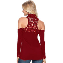 long sleeve women blouses hollow out crochet lace casual tops plus size shirts women lace blouse blusa cothing TIML66