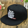 men women snapback cap embroidery letter print gorros de visera snap flat baseball cap golf hat white gray black TIML66
