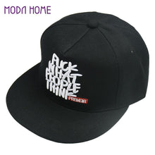 men women snapback cap embroidery letter print gorros de visera snap flat baseball cap golf hat white gray black TIML66