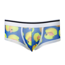 Mens Underwear Boxers Duck Printed Boxers Contrast Color Elastic Low Waist Panties Boxer Shorts Sheer Underpants TIML66 TIML66