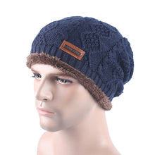 beanies hats for men baggy warm woolen casual ski caps TIML66