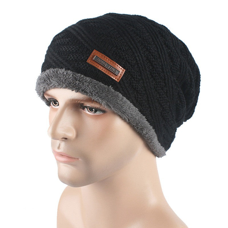Beanies Hats for Men Baggy Warm Woolen Casual Ski CapsJFY66