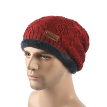 beanies hats for men baggy warm woolen casual ski caps TIML66
