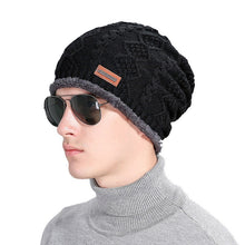 beanies hats for men baggy warm woolen casual ski caps TIML66
