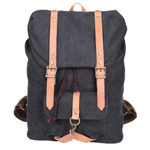 Women Men Canvas Backpack Flap Drawstring Buckle s Bag Strap Students Travel Bags Army Green Backpack TIML66 TIML66