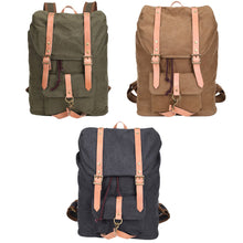 Women Men Canvas Backpack Flap Drawstring Buckle s Bag Strap Students Travel Bags Army Green Backpack TIML66 TIML66