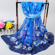 able Flower Printed Women Bohemian Chiffon Scarf Boho Long Shawl Beach Pashmina Elegant Thin Scarf Pareo Beach TIML66 TIML66