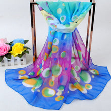 able Flower Printed Women Bohemian Chiffon Scarf Boho Long Shawl Beach Pashmina Elegant Thin Scarf Pareo Beach TIML66 TIML66