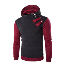 Hoodies Men Sudaderas Hombre Hip Hop Mens Brand Hoodie Hedging Oblique Zipper Sweatshirt Suit Slim Fit Men Hoody XXL TIML66