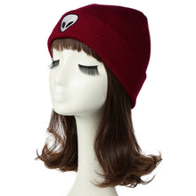 Men Women Knitted Beanies Hat Plain Alien Embroidery Gorros Masculino Dome Fall Cap Warm Crochet Skull Hat Headwear TIML66 TIML66