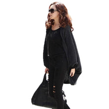 cardigan women casual knitted sweater long batwing sleeve cape poncho coat thin outwear women tops blusas TIML66