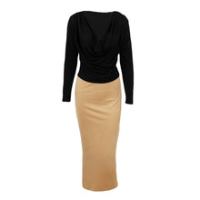 Deep V Neck Long Sleeve Women Sexy Dress High Waist Bodycon Dress Elegant Party Long Maxi Dress Vestidos Plus Size TIML66 TIML66