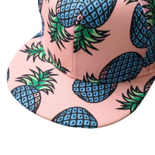 pineapple fruit pattern hat ladies snap back flat cap men women basketball hip hop leisure baseball caps TIML66